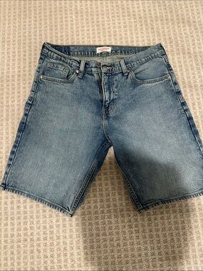 Levi's Light Blue Denim Cutoff Shorts
